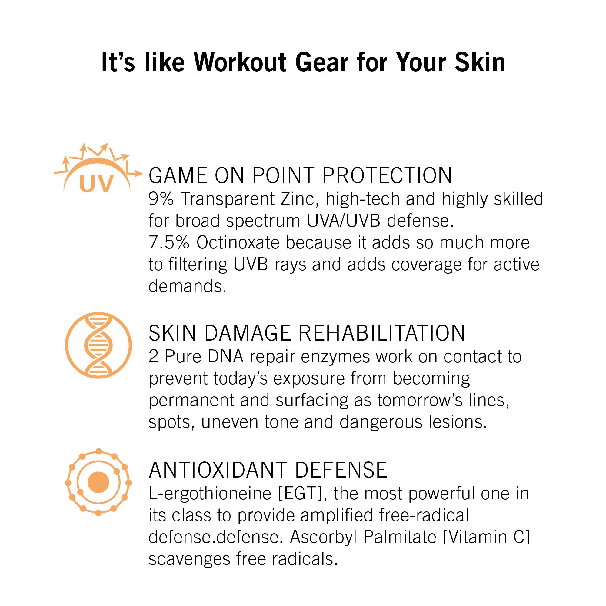 NEOVA SmartSkincare Active Sunscreen for Body – SPF 43, Zinc & Octinoxate, Water-Resistant