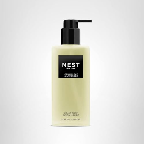 NEST New York Liquid Soap Cedar Leaf & Lavender, 10 fl oz – Cleanse & Nourish Skin