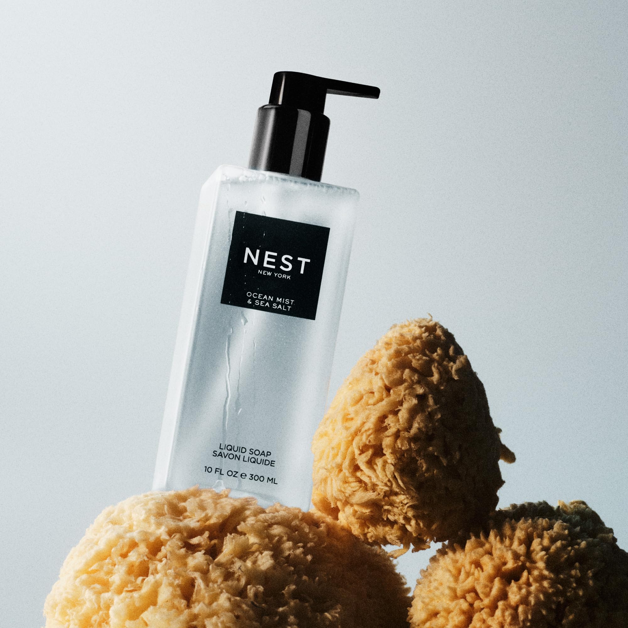 NEST New York Liquid Soap Set – Ocean Mist & Sea Salt (4 x 10 oz)
