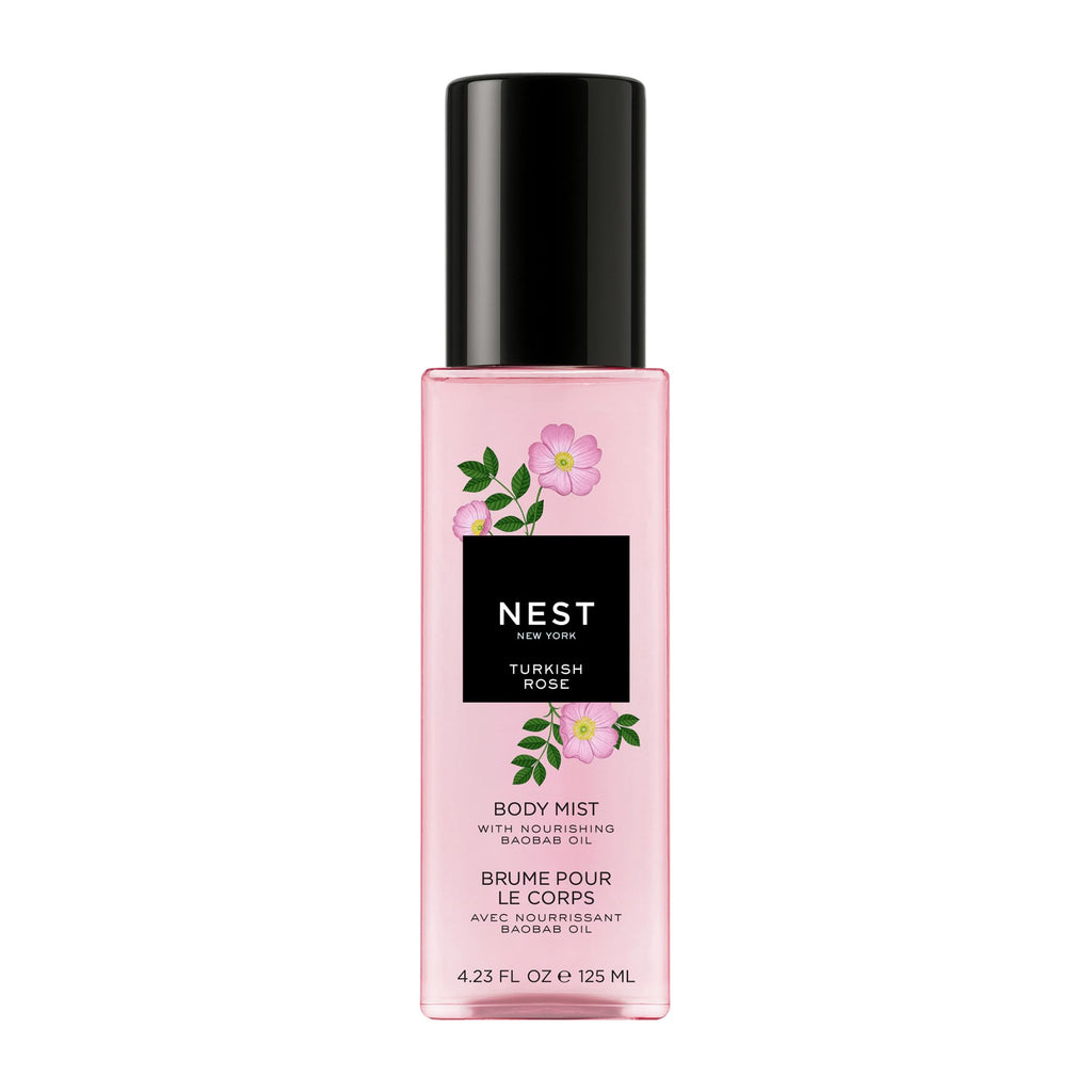 NEST New York Turkish Rose Body Mist – 125 mL | Vegan & Cruelty-Free