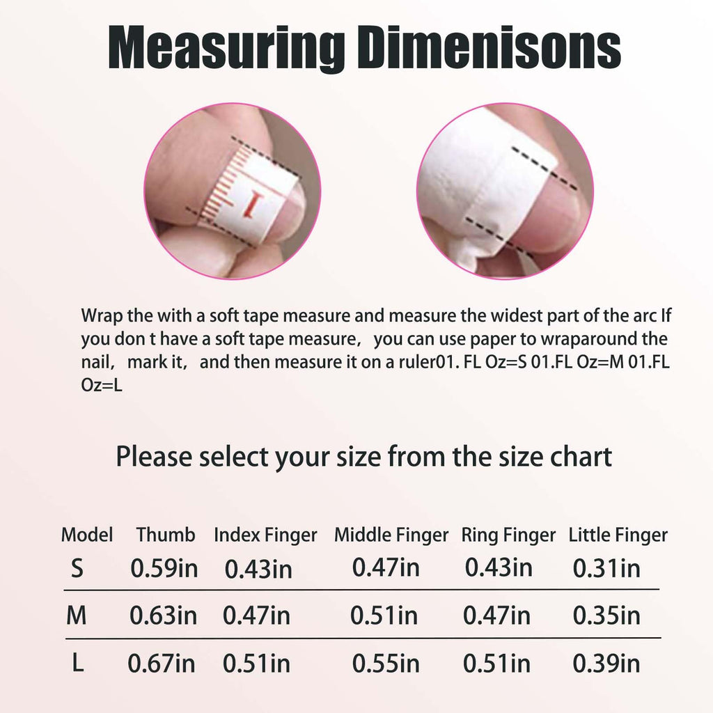NEUQL Handmade Press On Nails - Long Square Reusable Black M | Luxury Nail Kit for Women