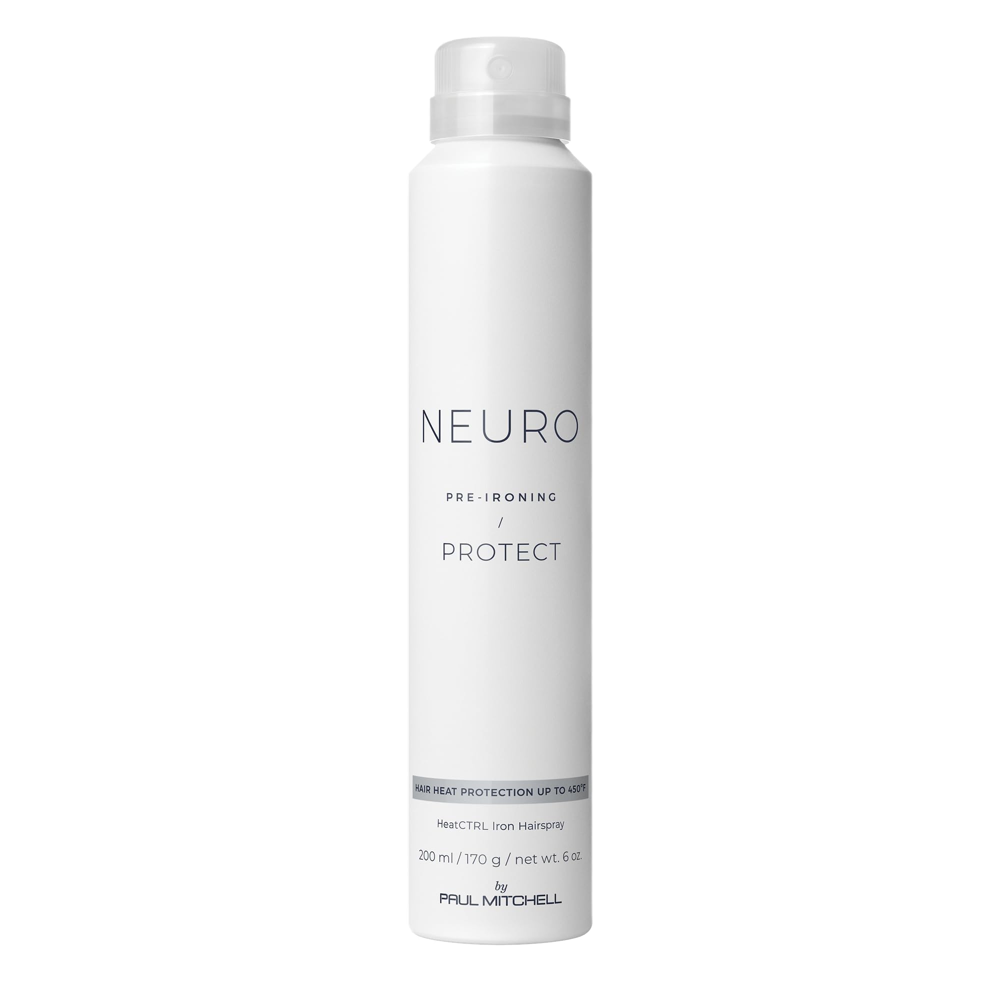 Neuro by Paul Mitchell Protect HeatCTRL Iron Hairspray | Heat Protection Up To 450°F