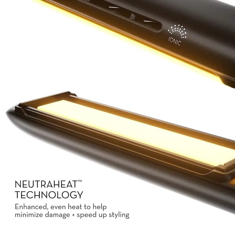 Neuro Style+ by Paul Mitchell – 1-Inch Ceramic Straightening & Styling Iron, Travel Dual Voltage