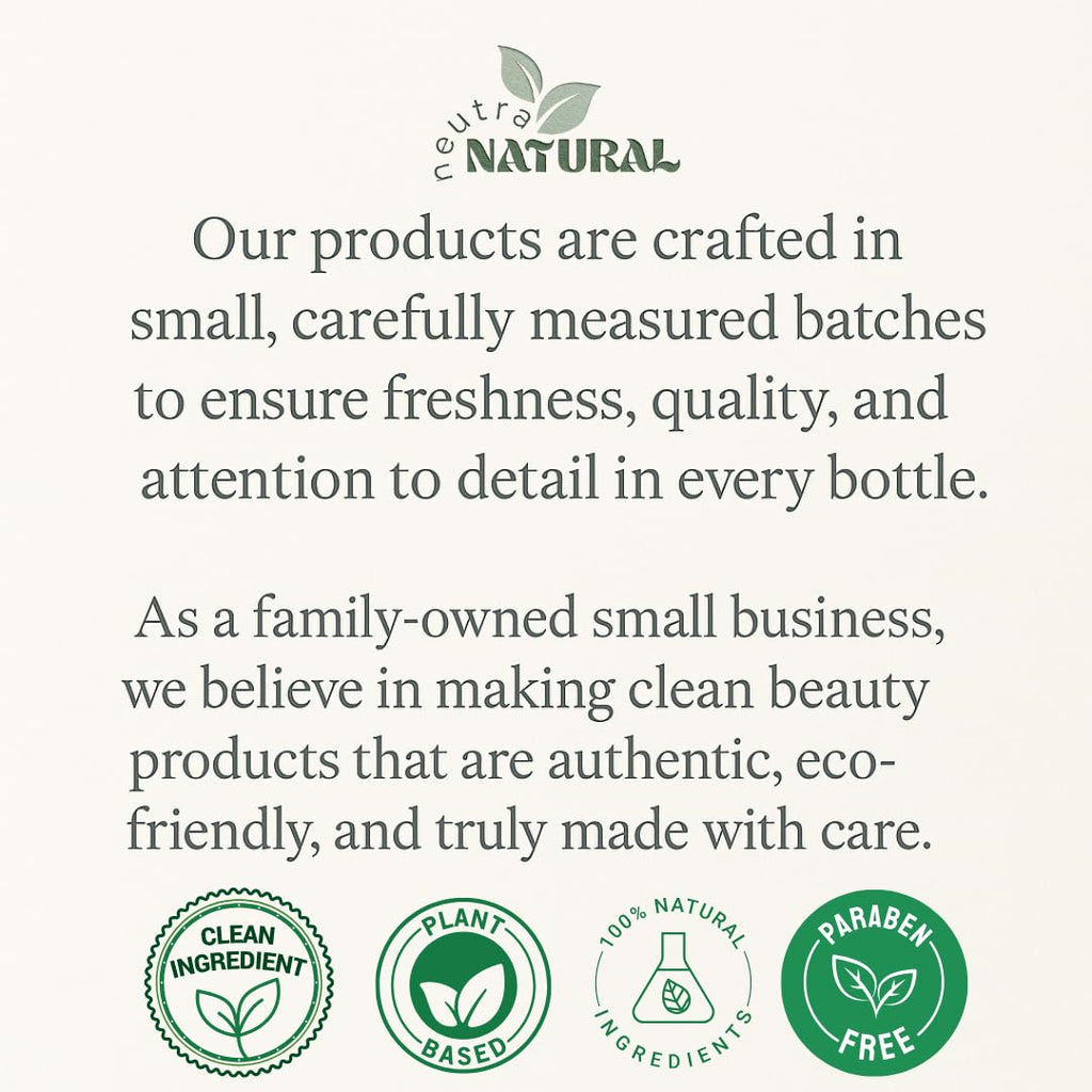 Neutra Natural Hair Growth Duo – Rosemary & Horsetail Scalp Tonic + Botanical Growth Oil | Vegan & Sulfate-Free