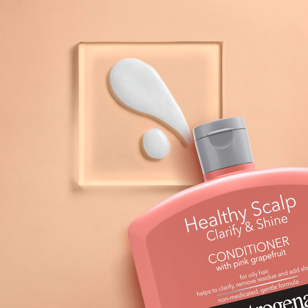 Neutrogena Exfoliating Healthy Scalp Clarify & Shine Conditioner for Oily Hair – Pink Grapefruit