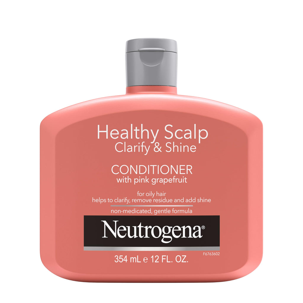 Neutrogena Exfoliating Healthy Scalp Clarify & Shine Conditioner for Oily Hair – Pink Grapefruit