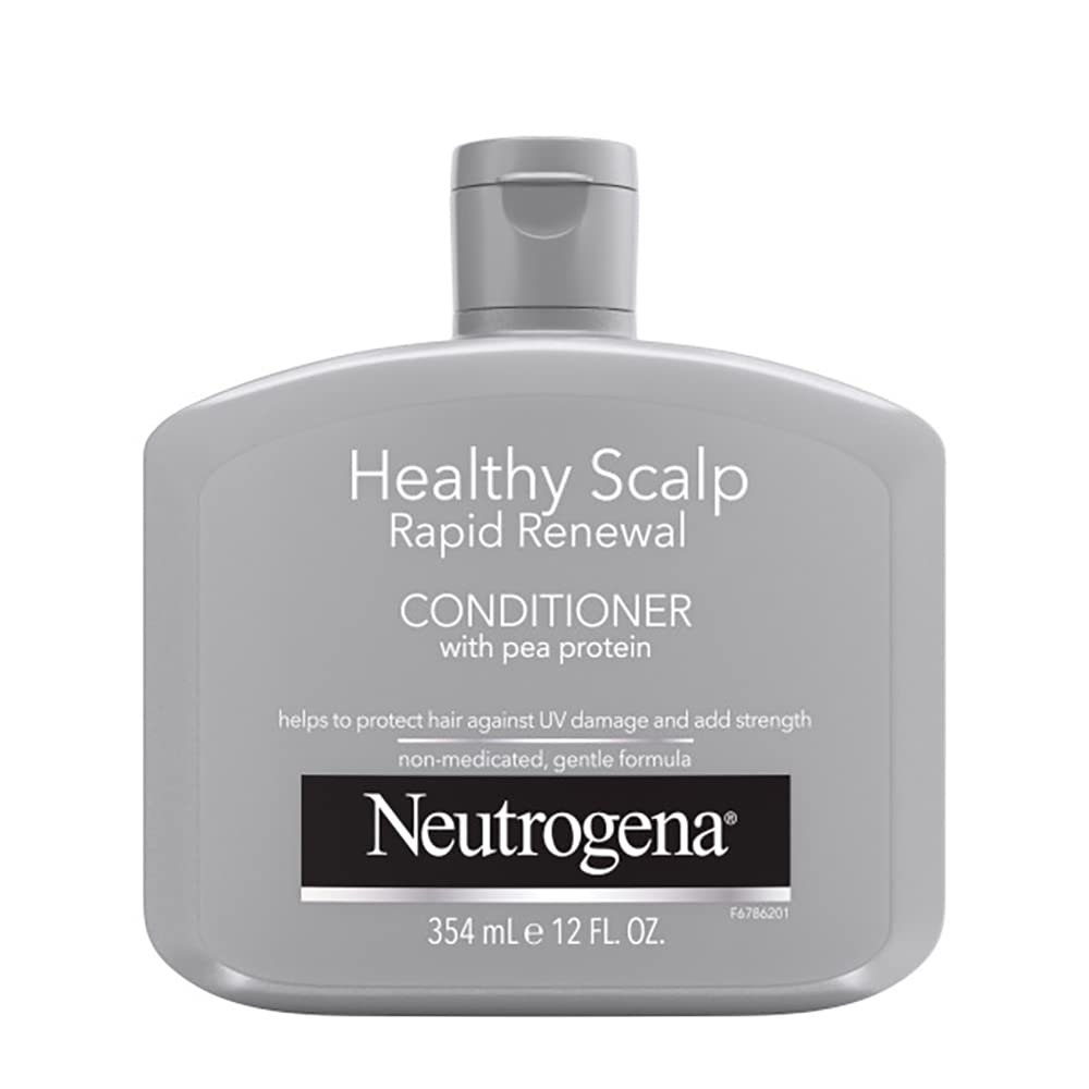 Neutrogena Healthy Scalp Rapid Recovery Conditioner – Pea Protein & UV Protection, 12 oz