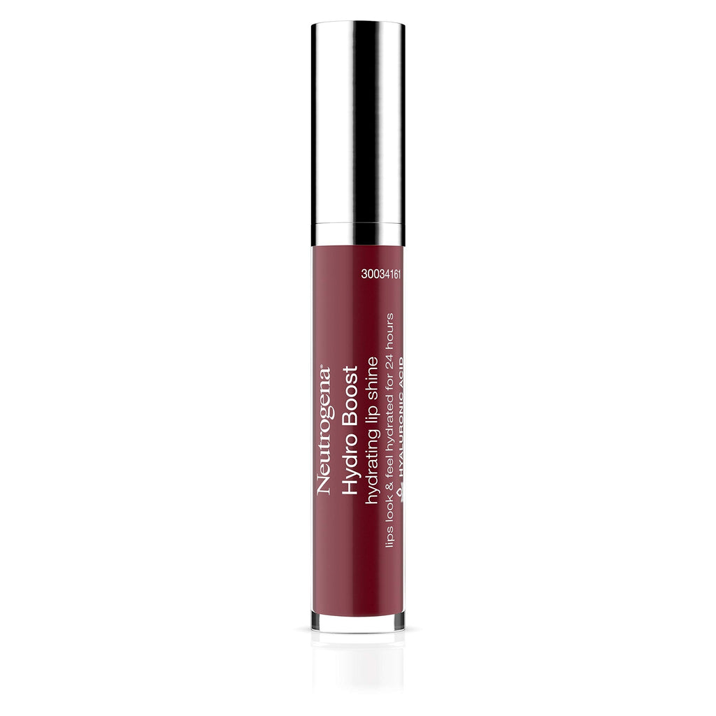 Neutrogena Hydro Boost Lip Gloss Velvet Wine – Hydrating Hyaluronic Shine (0.10 oz)