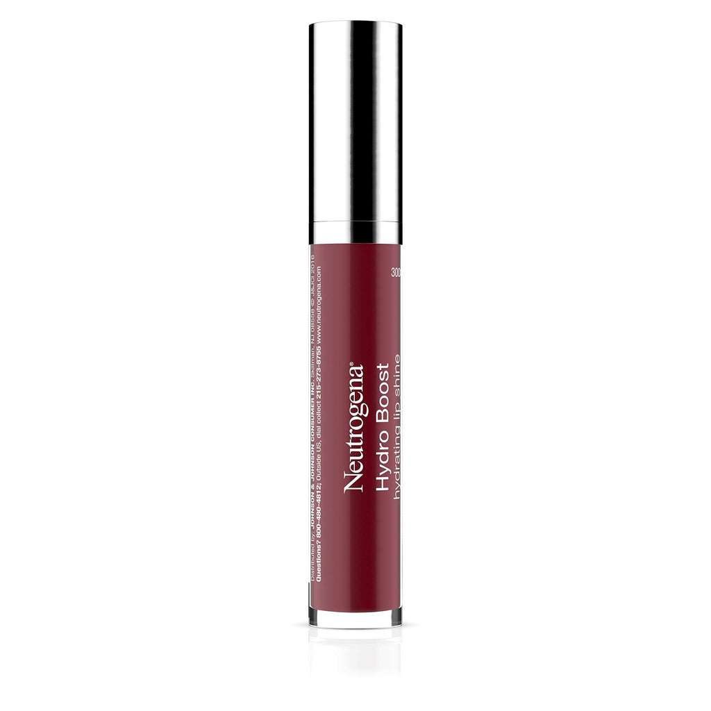 Neutrogena Hydro Boost Lip Gloss Velvet Wine – Hydrating Hyaluronic Shine (0.10 oz)
