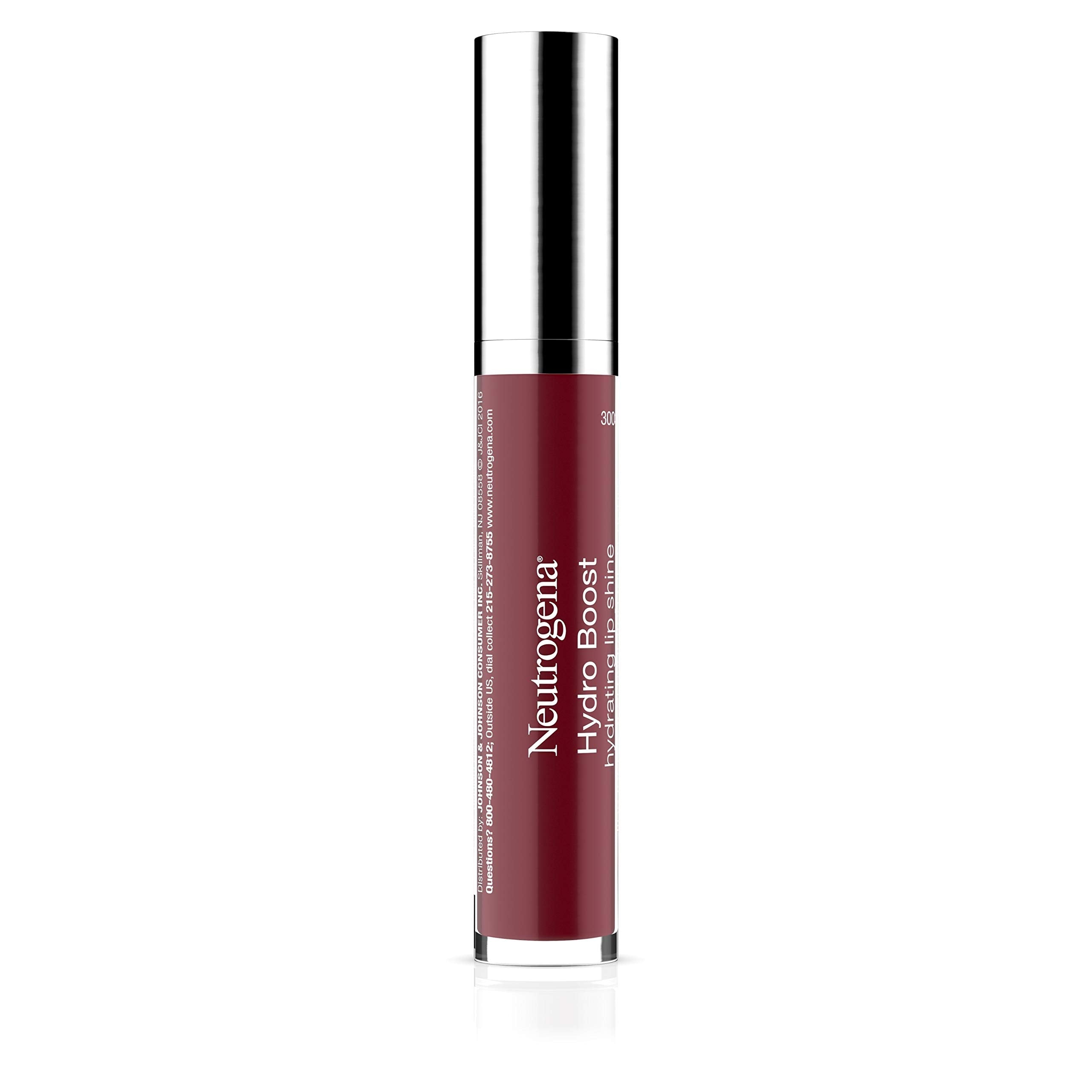 Neutrogena Hydro Boost Lip Gloss Velvet Wine – Hydrating Hyaluronic Shine (0.10 oz)