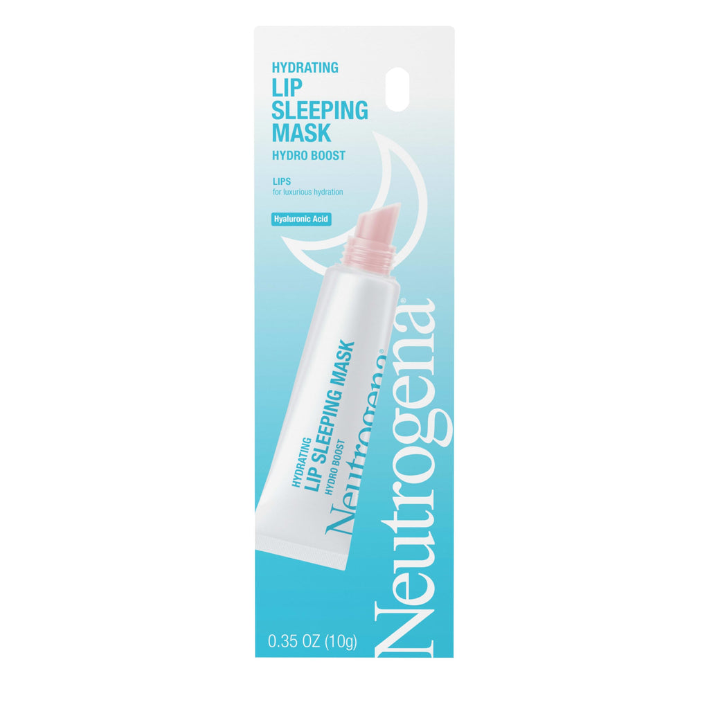 Neutrogena Hydro Boost Lip Sleeping Mask with Hyaluronic Acid – Fragrance Free, 0.35 oz