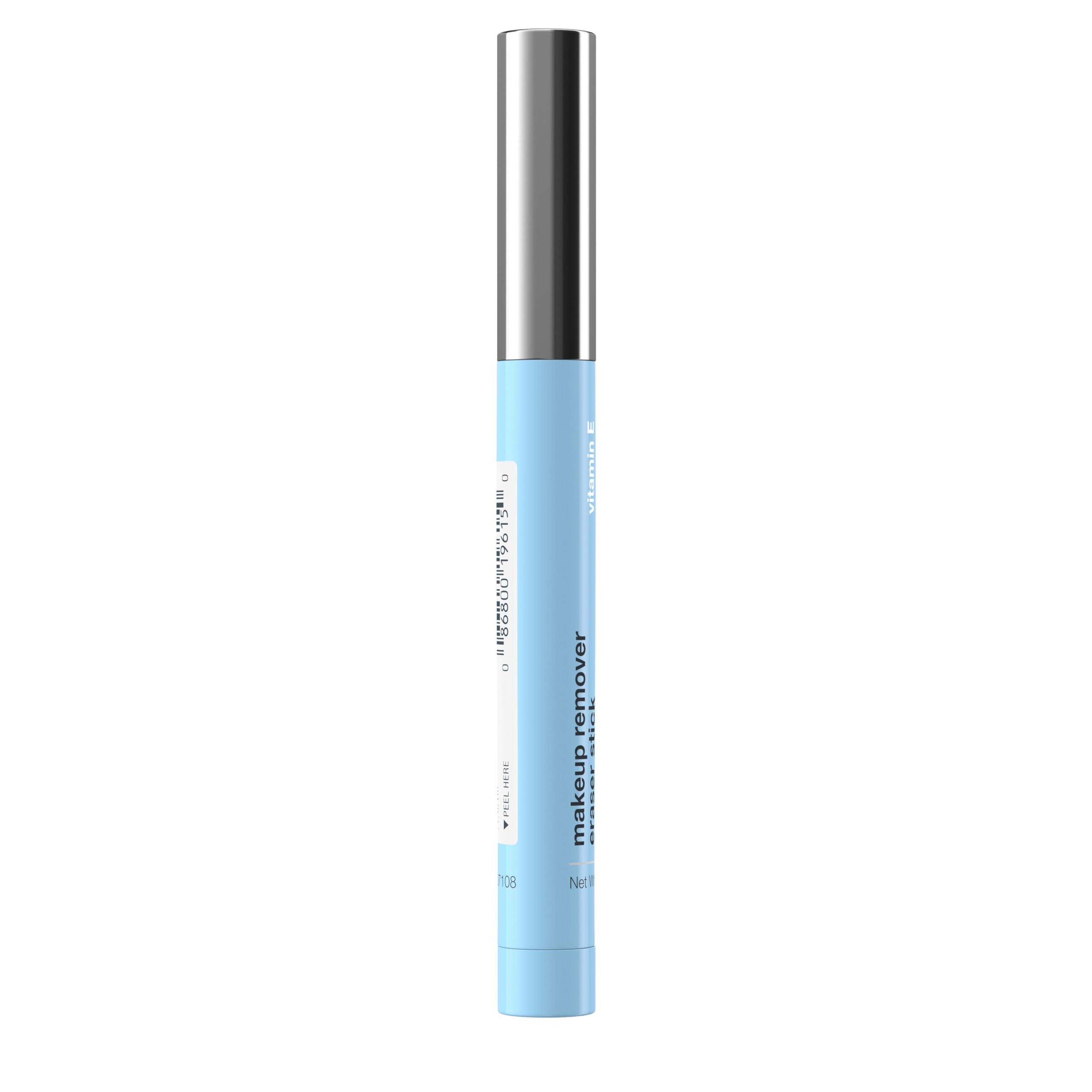 Neutrogena Makeup Remover Eraser Stick with Vitamin E – Travel-Size Gel Pen for Precise Touch-Ups
