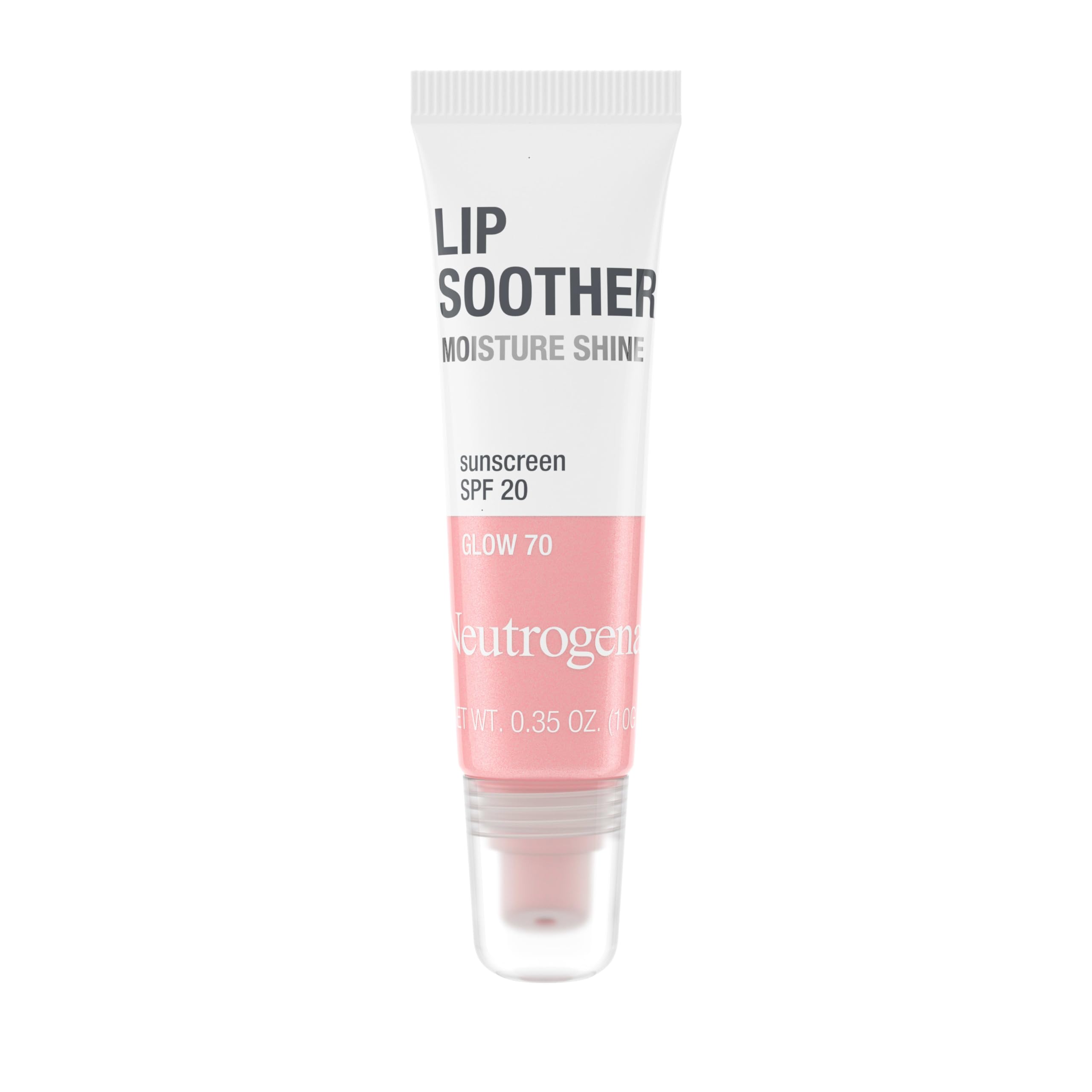 Neutrogena MoistureShine Lip Soother Gloss SPF 20 – Hydrating Tinted Lip Moisturizer