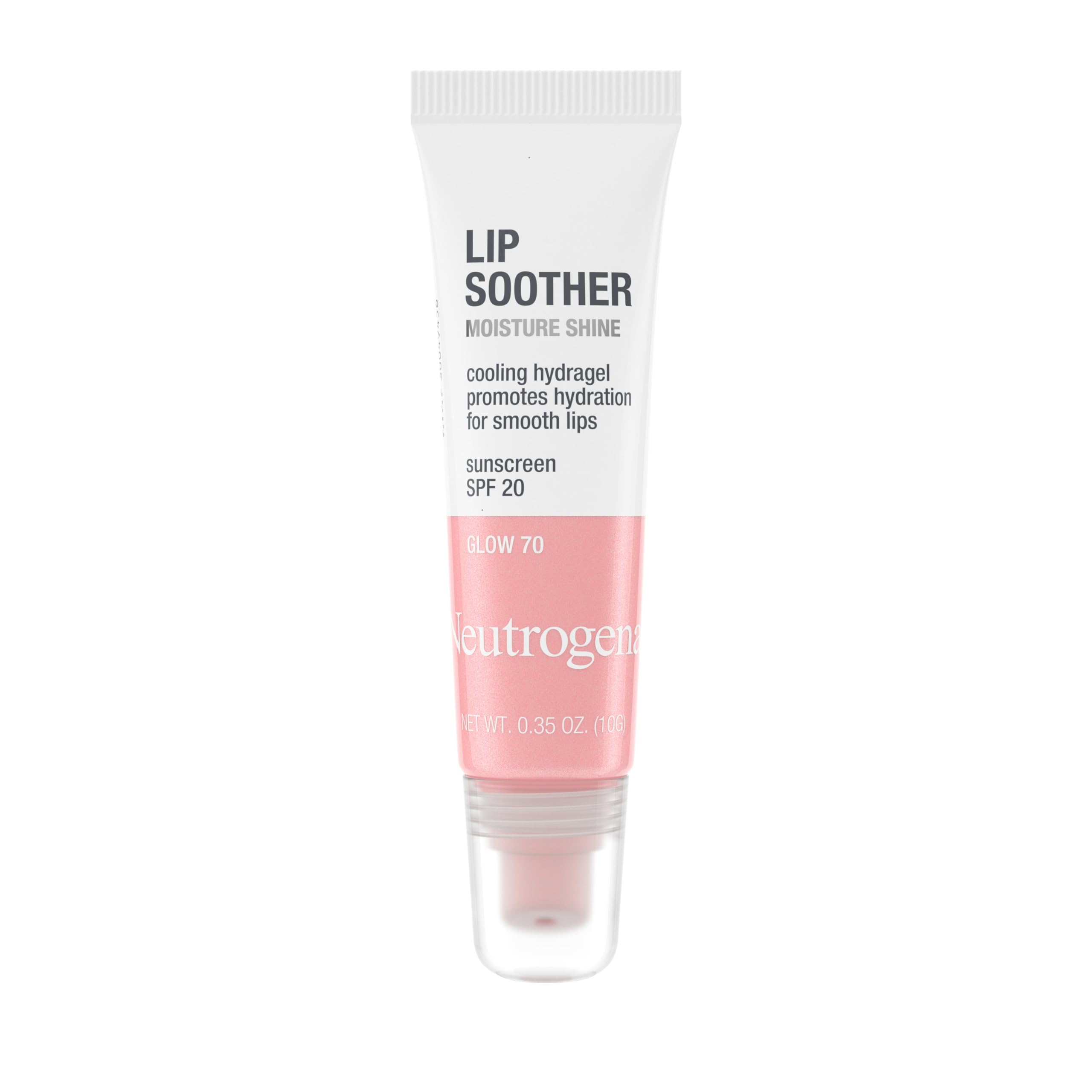 Neutrogena MoistureShine Lip Soother Gloss SPF 20 – Hydrating Tinted Lip Moisturizer