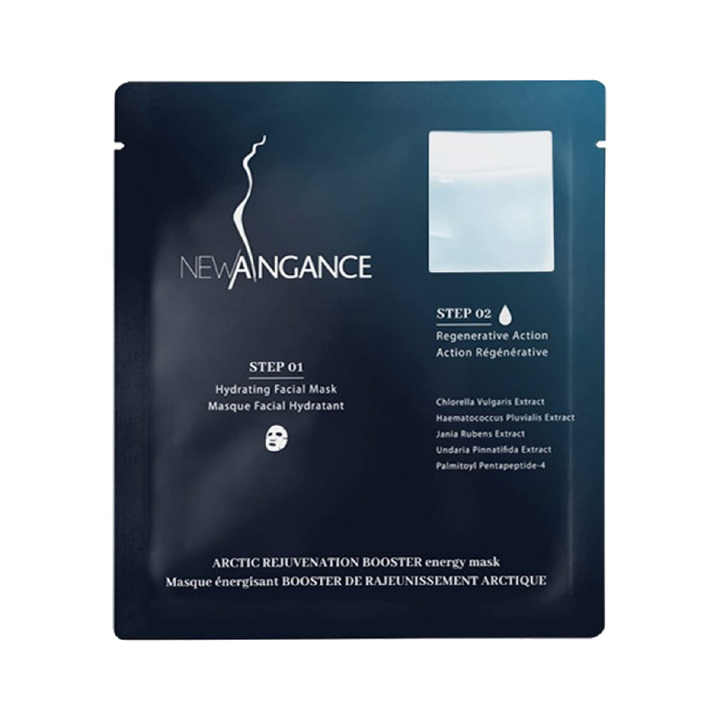 NEW ANGANCE Arctic Rejuvenation Booster Energy Facial Mask (5 Masks + 5 Serum) – Hydration & Vitality
