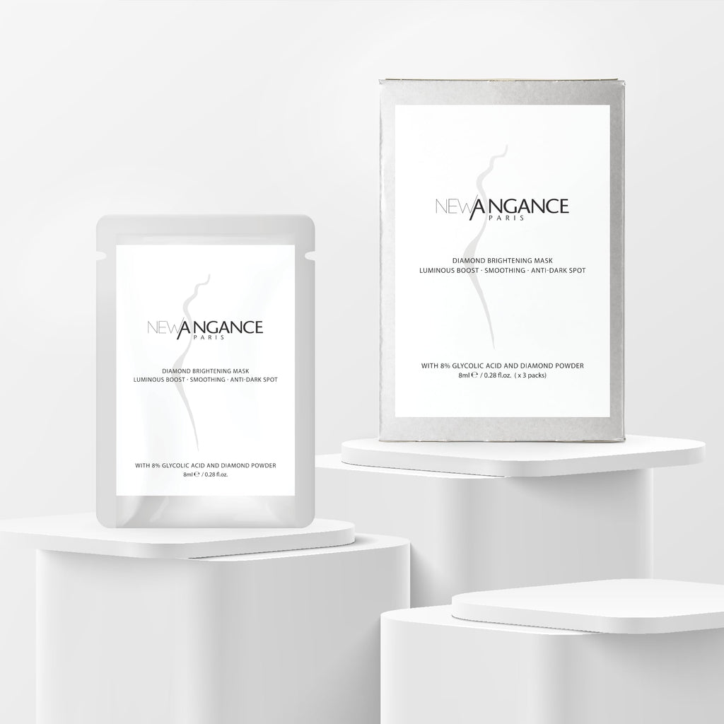NEW ANGANCE Diamond Brightening Mask – Moisturizing & Hydrating 3 x 8ml