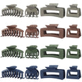 NEW LIVE Hair Claws – 16 Pcs Matte Nonslip Clips for All Hair Types