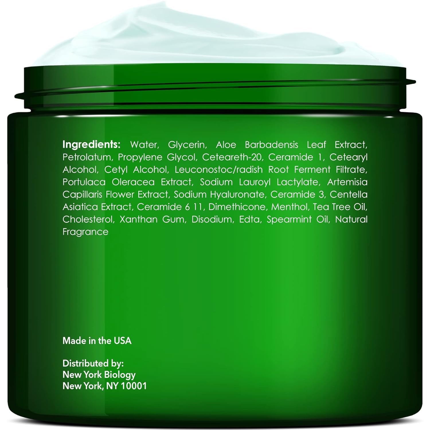New York Biology Tea Tree Oil Foot Cream – Hydrates Dry Feet, Soothes Itch & Cracks (8 oz, Pack of 2)