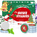 NEWFEIFAN Christmas Shower Steamers 6-Pack – Aromatherapy Spa Gift Set