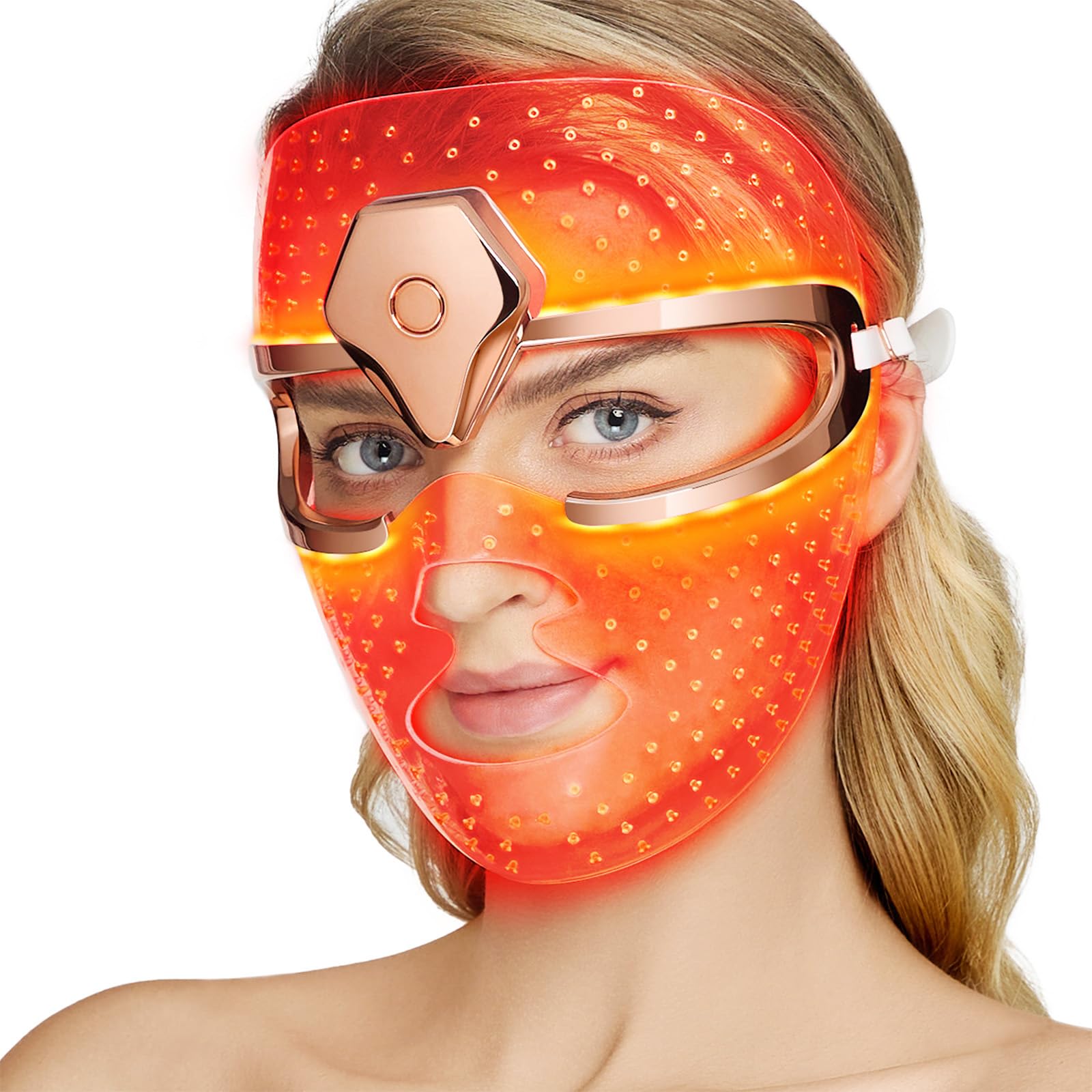 NEWKEY Skin Care Beauty Mask MJ-06 – Blue & Red Light Therapy for Acne & Wrinkles