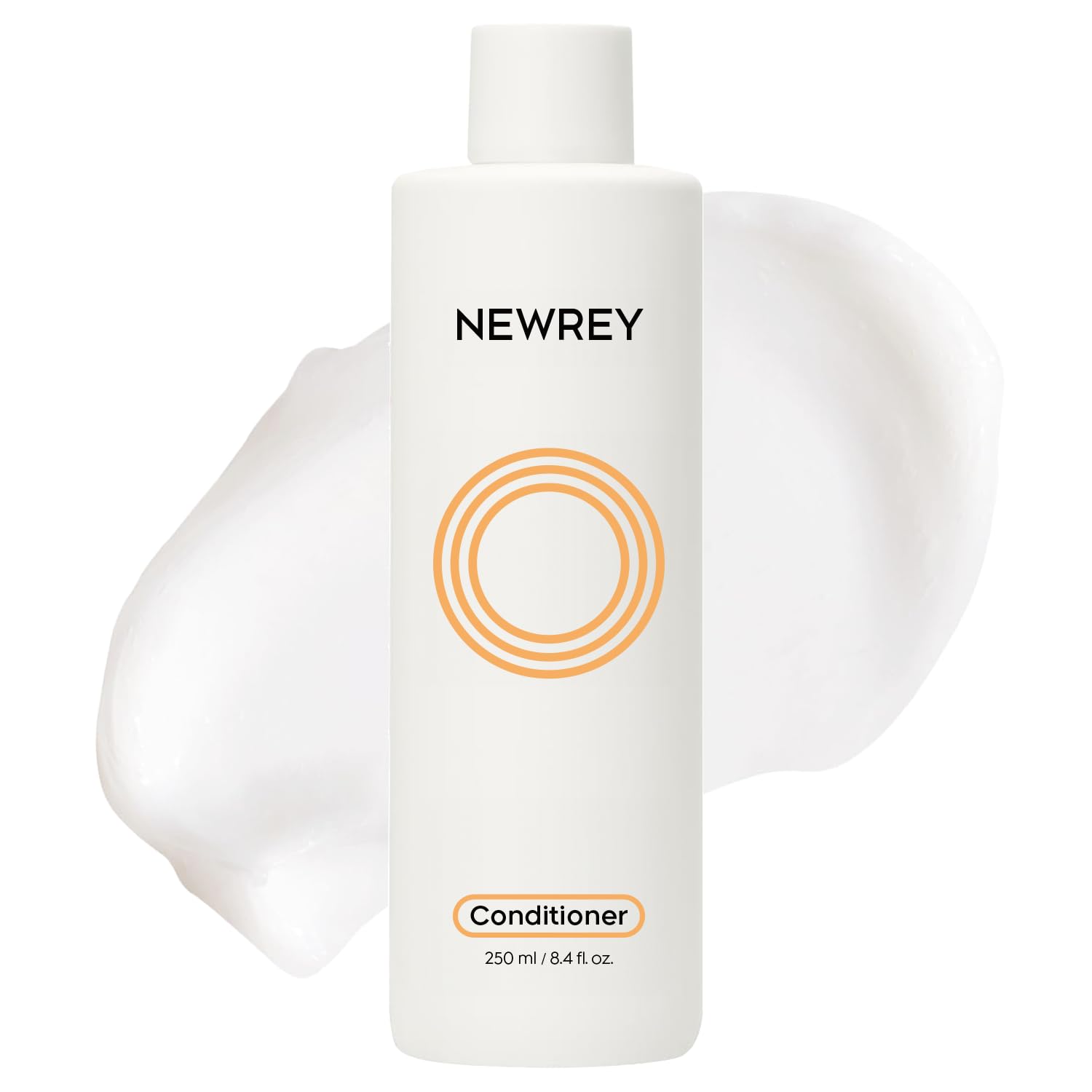 NEWREY Hydrating Conditioner for Dry, Damaged Hair - 8.4oz | Moisture Repair with Hydrolyzed Keratin & Coconut Oil