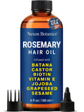 Nexon Botanics Rosemary Oil for Hair Growth – 6 fl oz | Frizz Control & Scalp Refresh