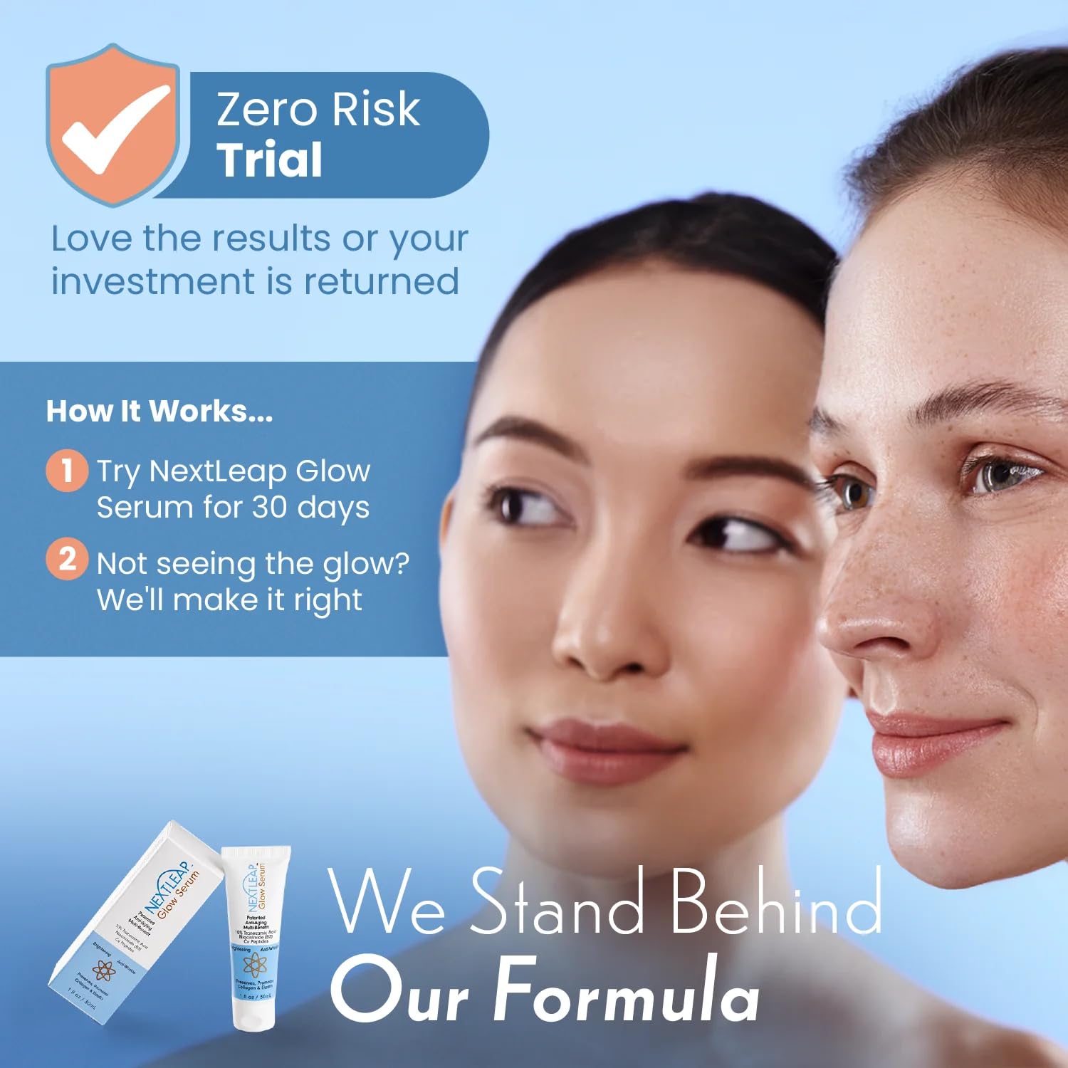 Next Leap Tranexamic Acid Serum 10% with Niacinamide & Copper Peptides — Lightweight Serum-Cream Hybrid