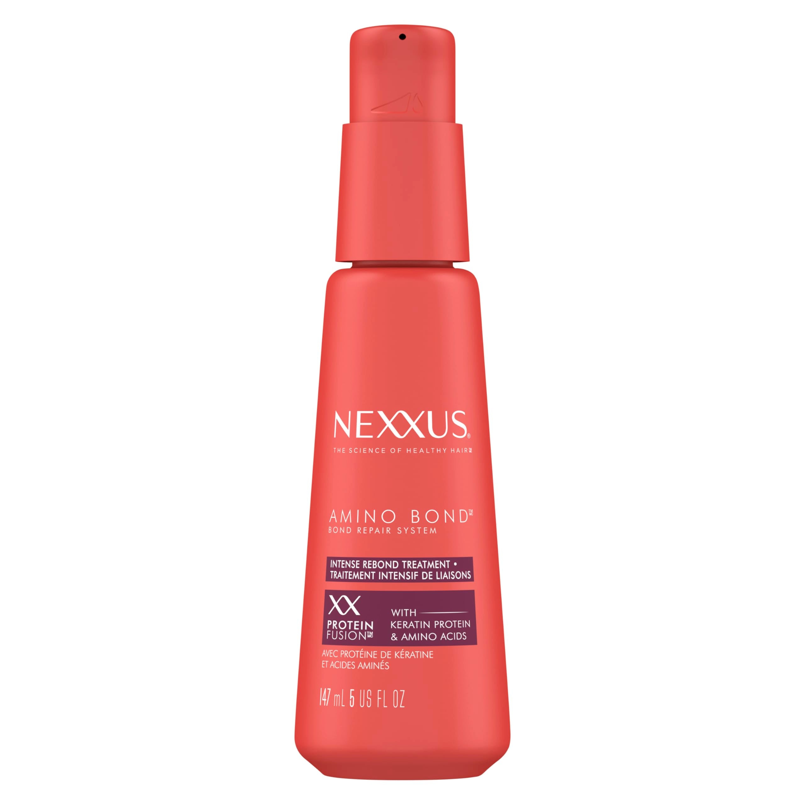 Nexxus Amino Bond Intense Bonding Treatment – Stronger, More Damage-Resistant Hair with Amino Acids & Keratin Protein, 5 oz