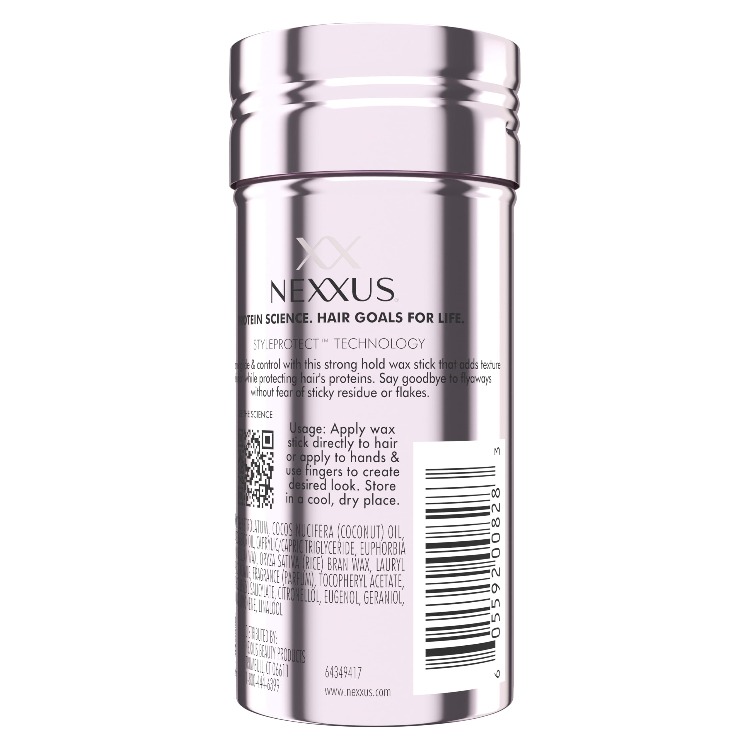 Nexxus Slick Stick Hair Wax | StyleProtect Tech for Strong Hold & Humidity Shield
