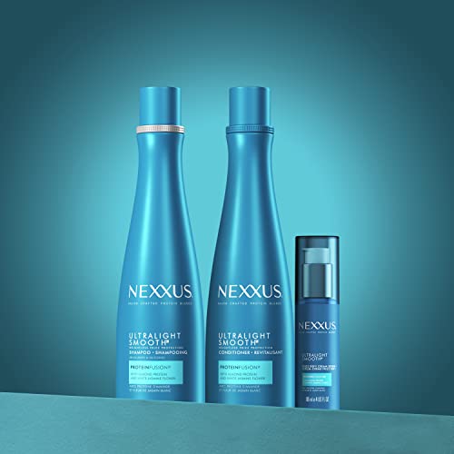 Nexxus Ultralight Smooth Shampoo — Weightless Frizz Defense for Dry, Frizzy Hair (13.5 fl oz)