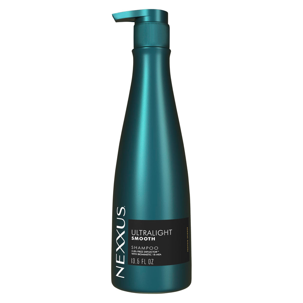 Nexxus Ultralight Smooth Shampoo — Weightless Frizz Defense for Dry, Frizzy Hair (13.5 fl oz)