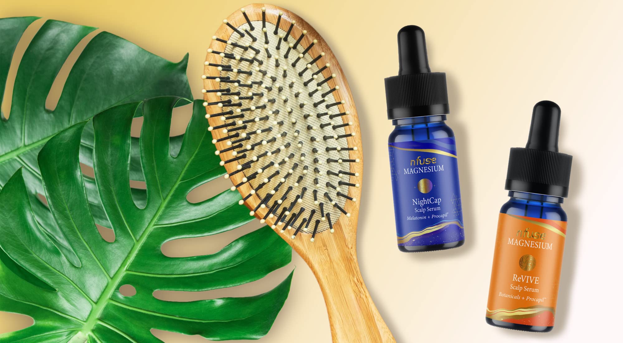 nfuse REVIVE Magnesium Scalp Serum – Peptide & Botanical Hair Growth for Thicker Hair
