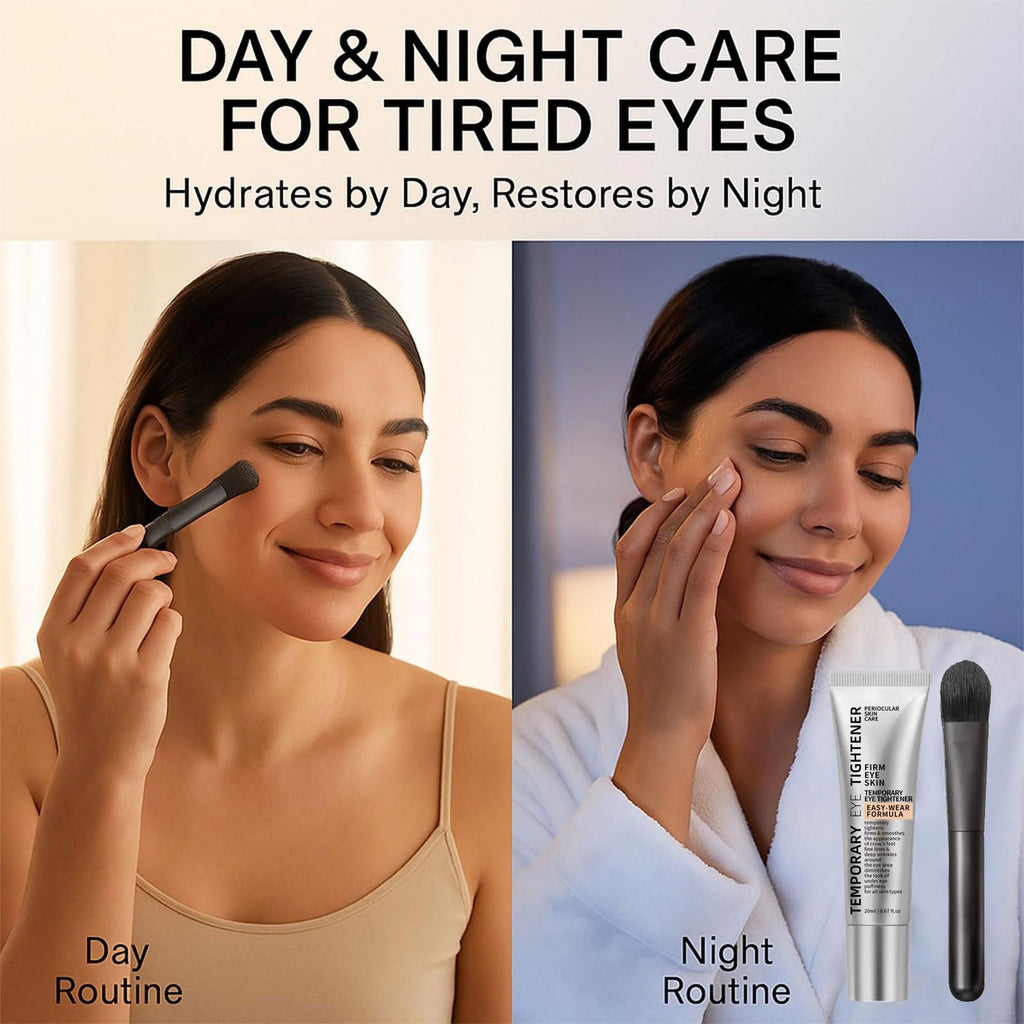 NGTPKY Perfection Eye Tightener Cream – 2PCS with 2 Brushes for Instant, Lightweight Firming