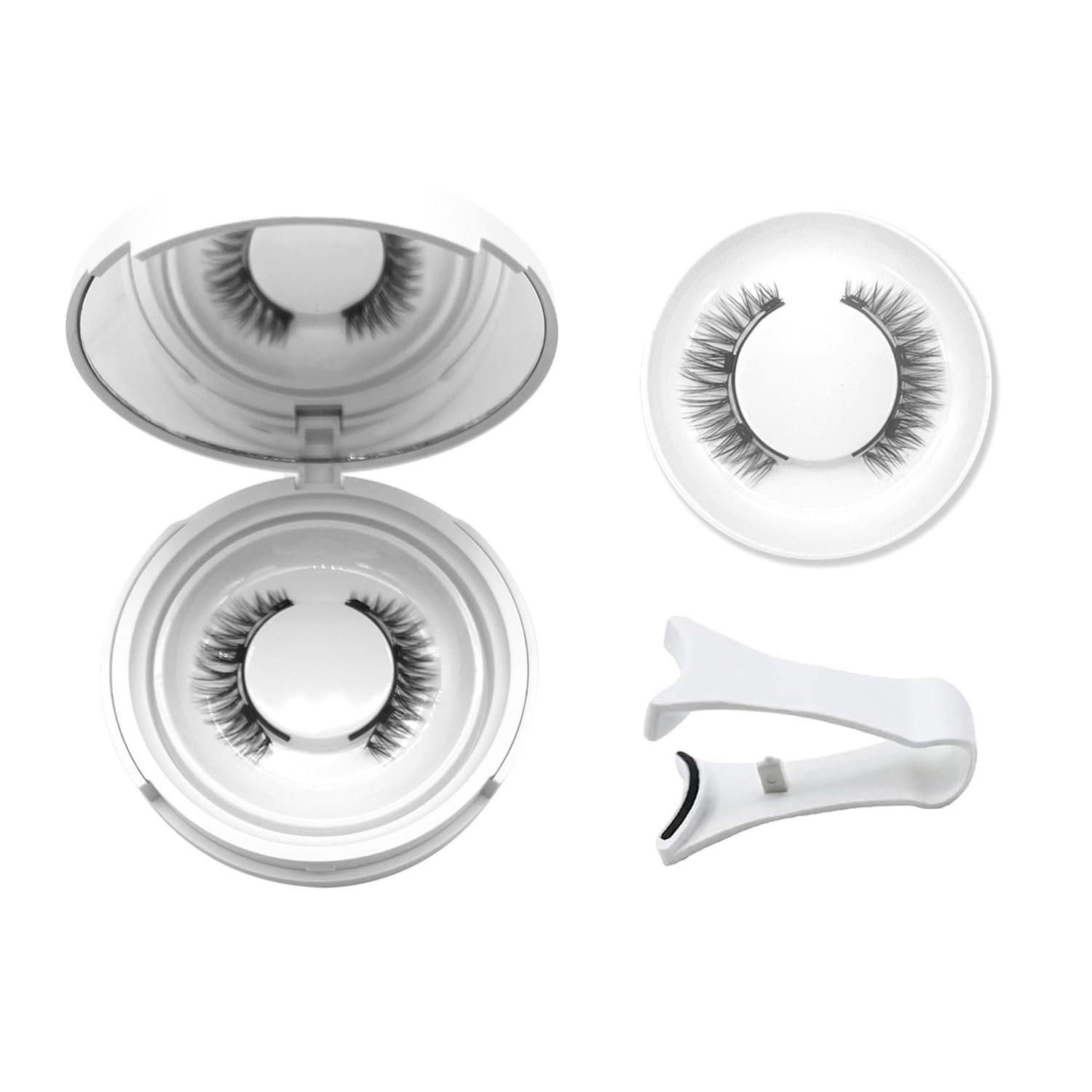 Hunnyfit Magnetic Lashes by NGWDBA | Reusable Magnetic Eyelashes with Applicator