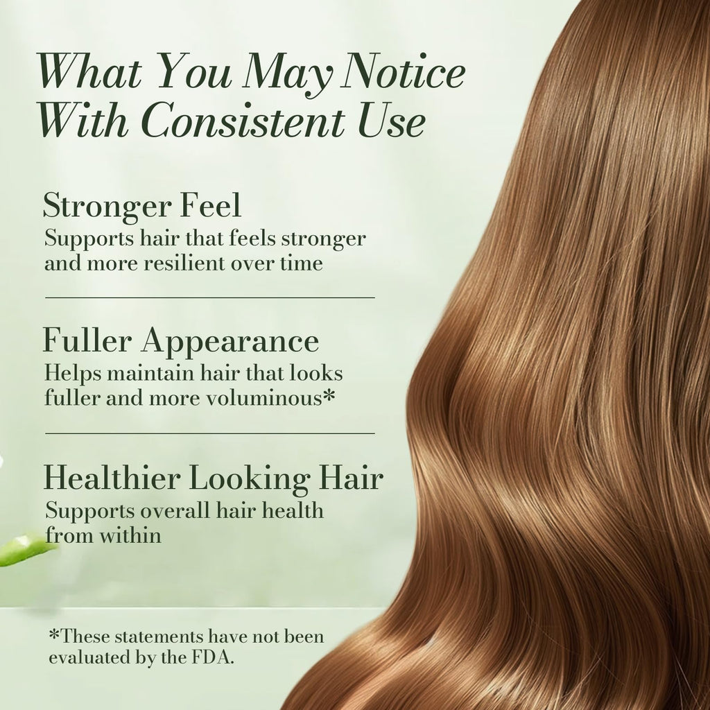 Nichalous Healthy Hair Formula for Women – Silica & Horsetail, 30 Day Supply