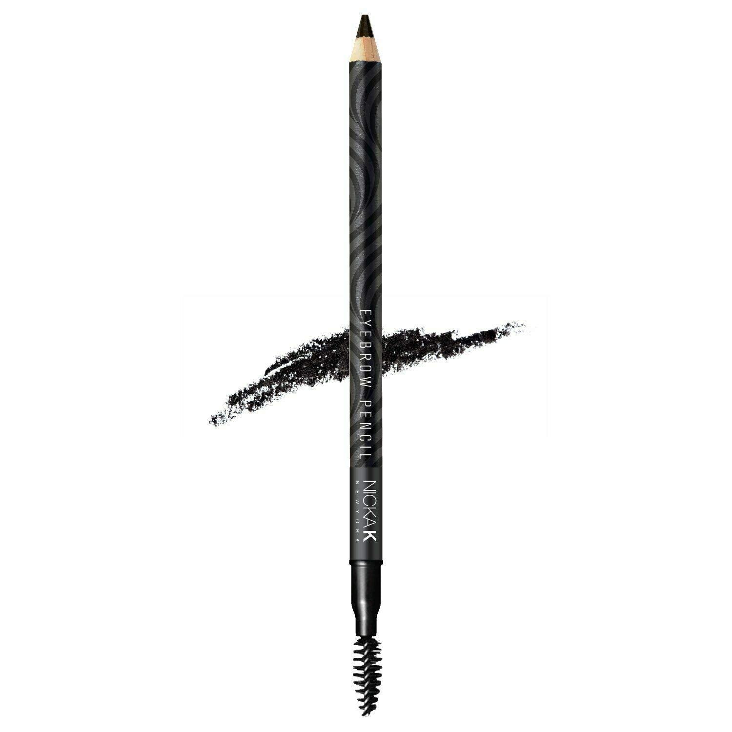 (3 PACK) Nicka K New York Eyebrow Pencil NEP01 Black – Precise Brow Definition