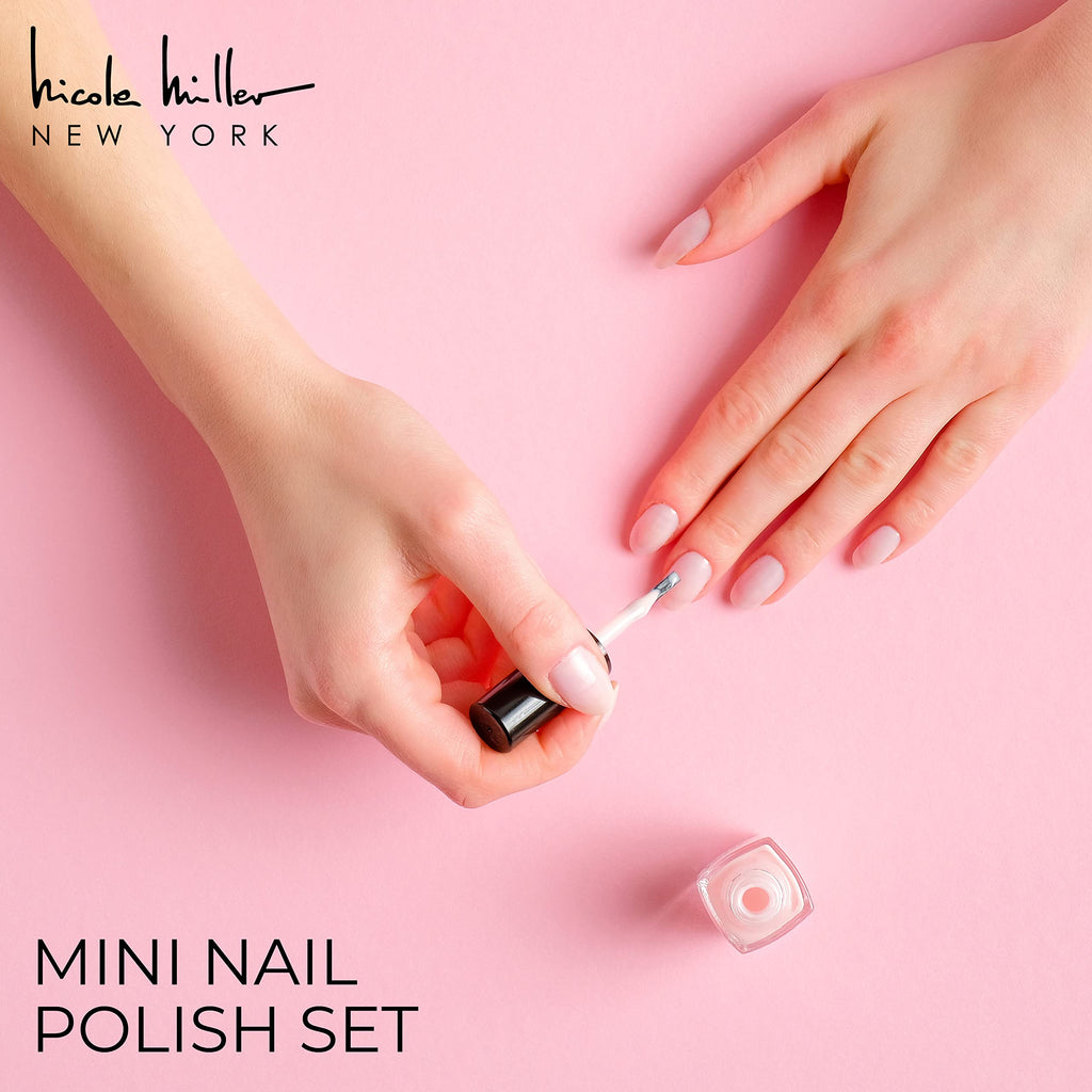 Nicole Miller New York Mini Nail Polish Set — 30 Glossy Shades, 4.5 ml Each