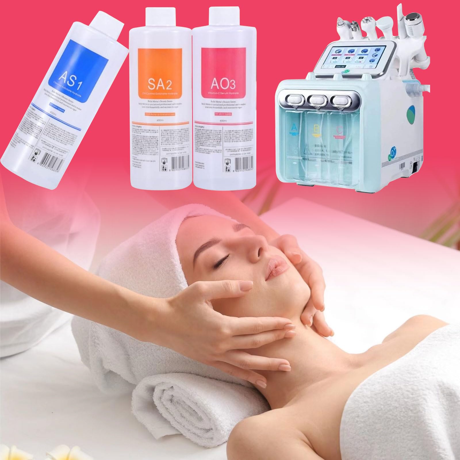 Nielies Aqua Peeling Solution for Hydradermabrasion Machines – Deep Cleansing & Hydration
