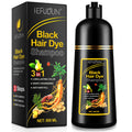 NIFEISHI 3-in-1 Black Hair Dye Shampoo – Natural Herbal Gray Coverage (500ml)