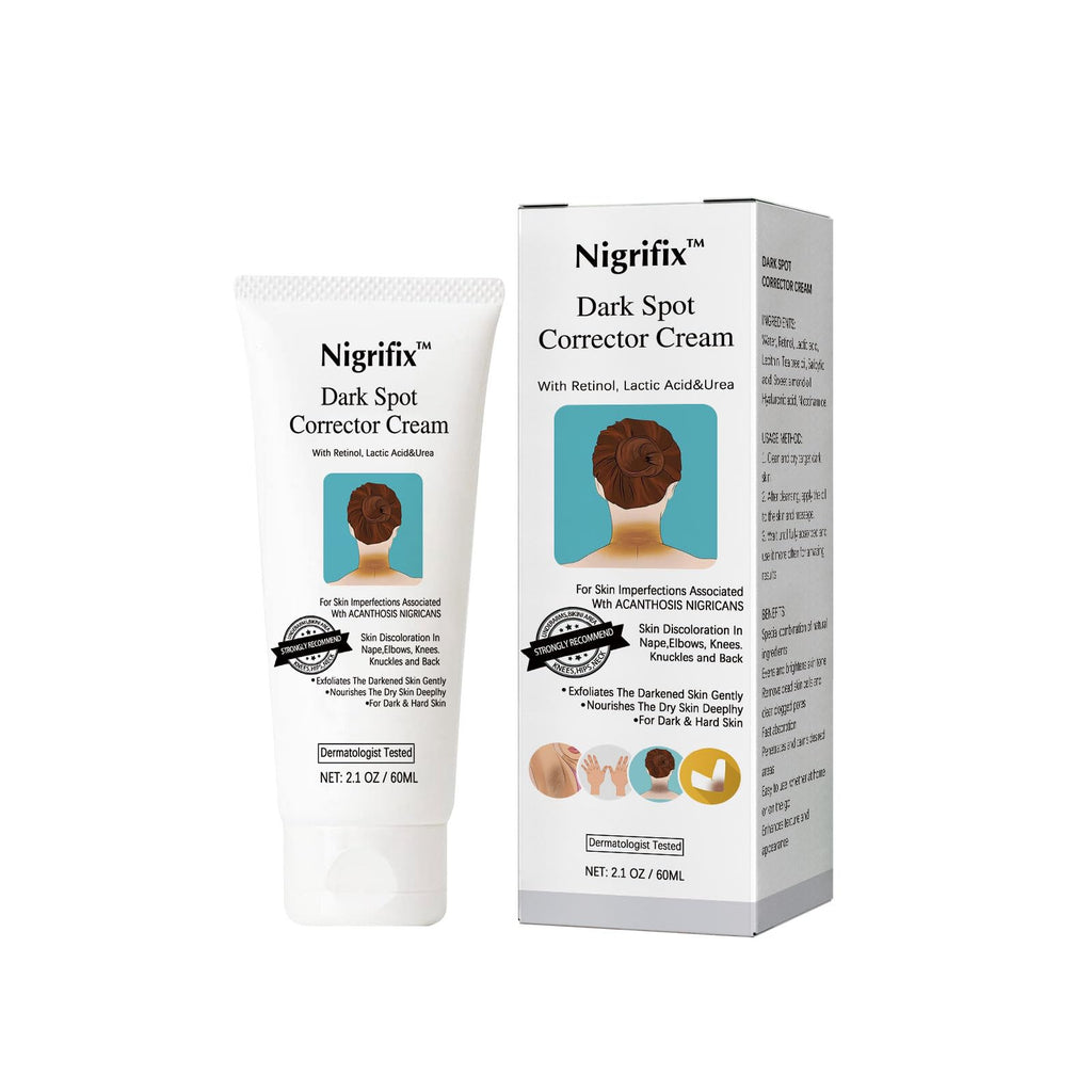 Nigrifix Acanthosis Nigricans Therapy Cream – Dark Spot Corrector for Body | Underarms, Neck & More | 2.1 Fl Oz