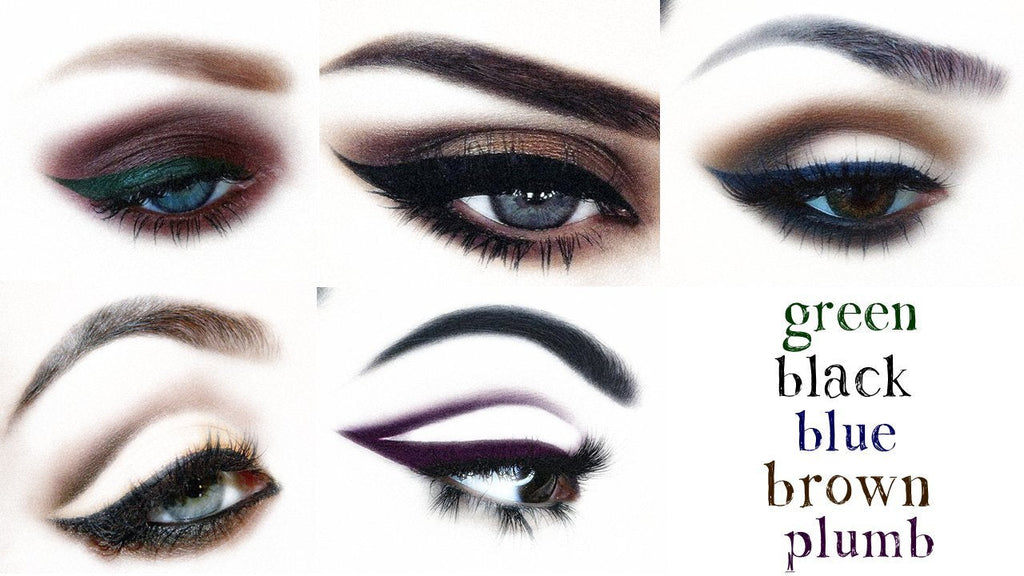 Nikka Notto Waterproof Liquid Eyeliner Set – 5 Intense Satin Colors