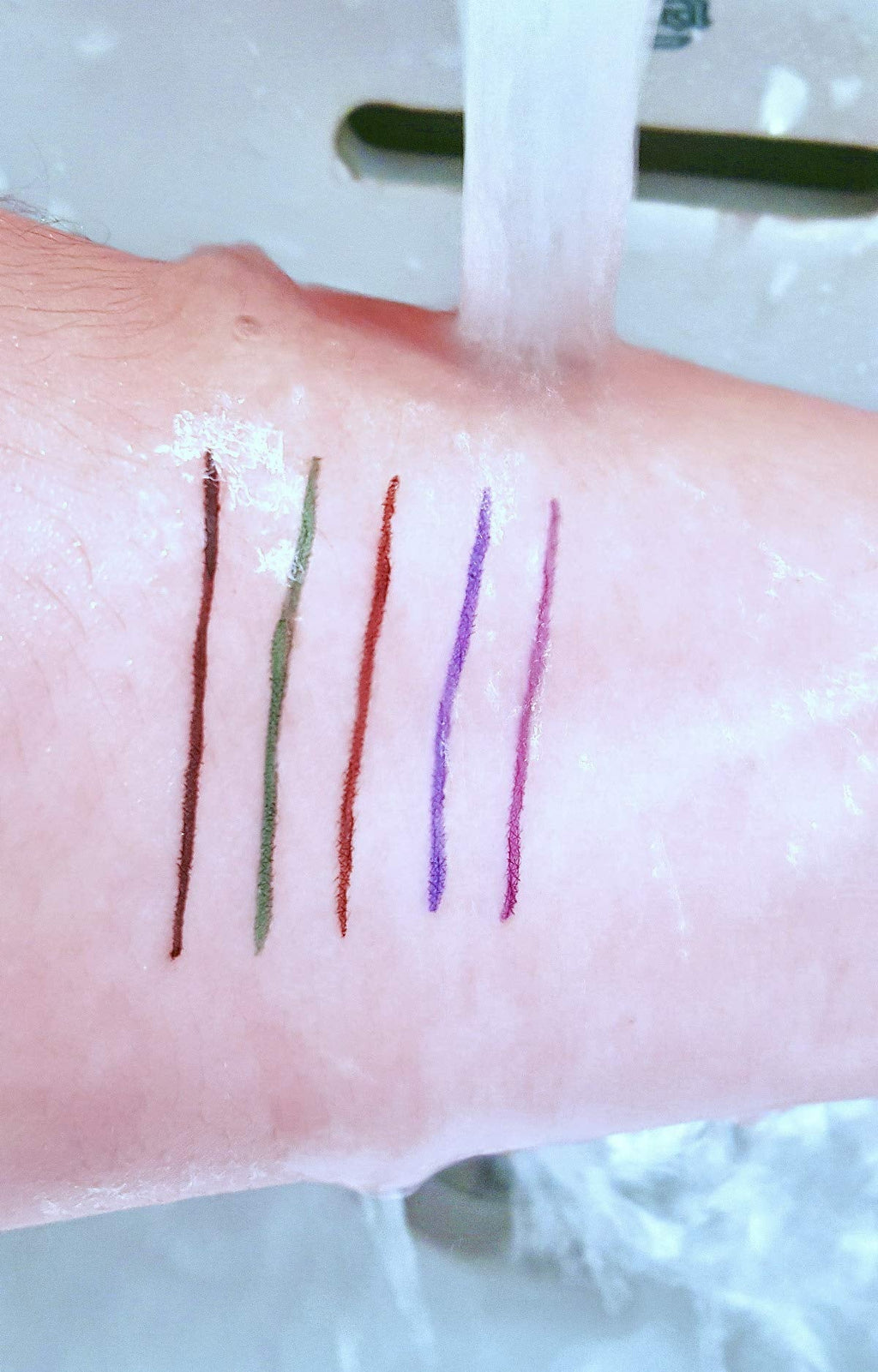 Nikka Notto Waterproof Liquid Eyeliner Set – 5 Intense Satin Colors