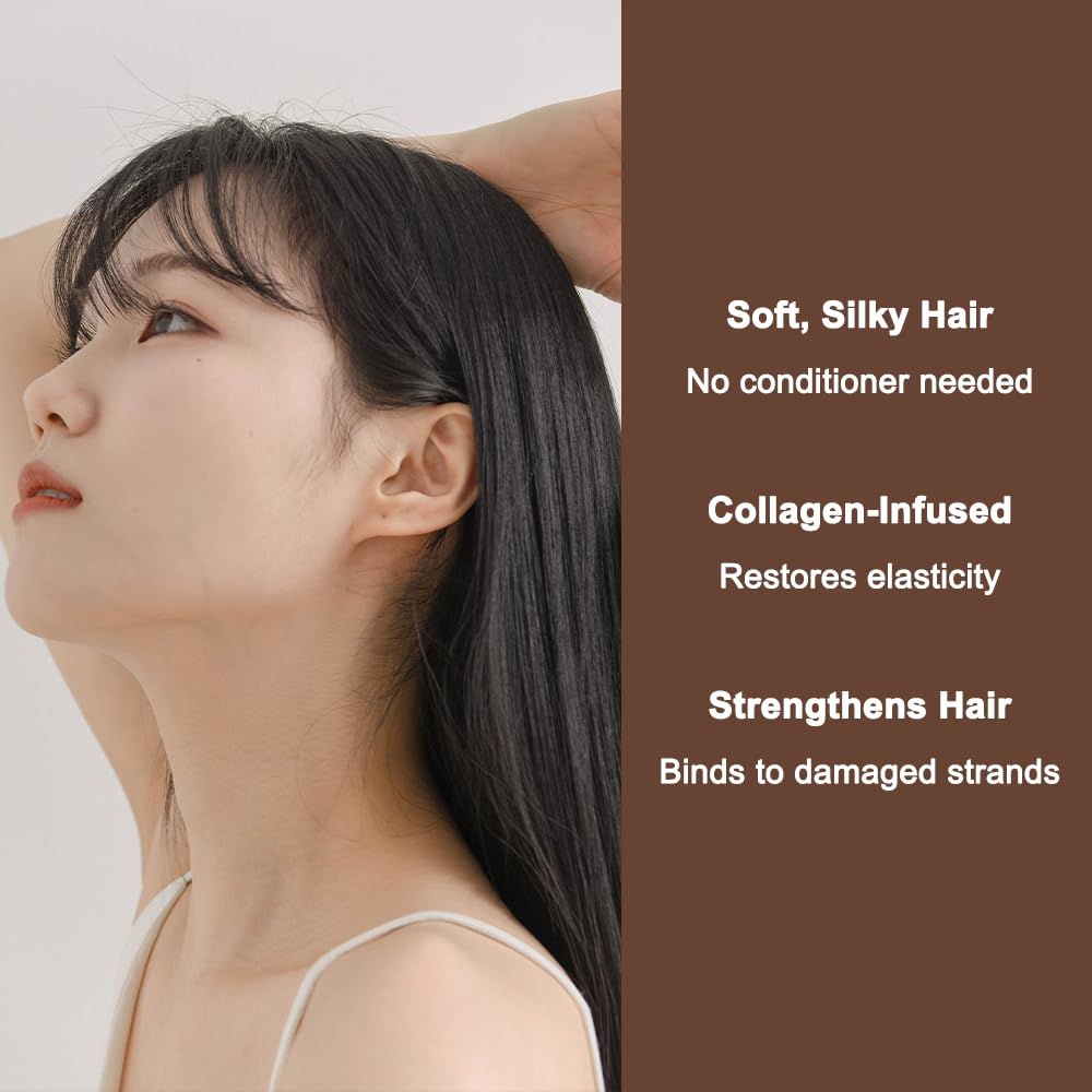 NINEMILA9 Calming Beer Shampoo with Biotin & Collagen – Thinning Hair Care, Postpartum & Hard Water Safe | 16.9 oz