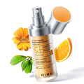 NING DERMOLOGIE Vitamin C Serum with Niacinamide & Ethyl Ascorbic Acid | Brightening, Hydration & Dark Spot Support | Korean Synergy 1.01oz