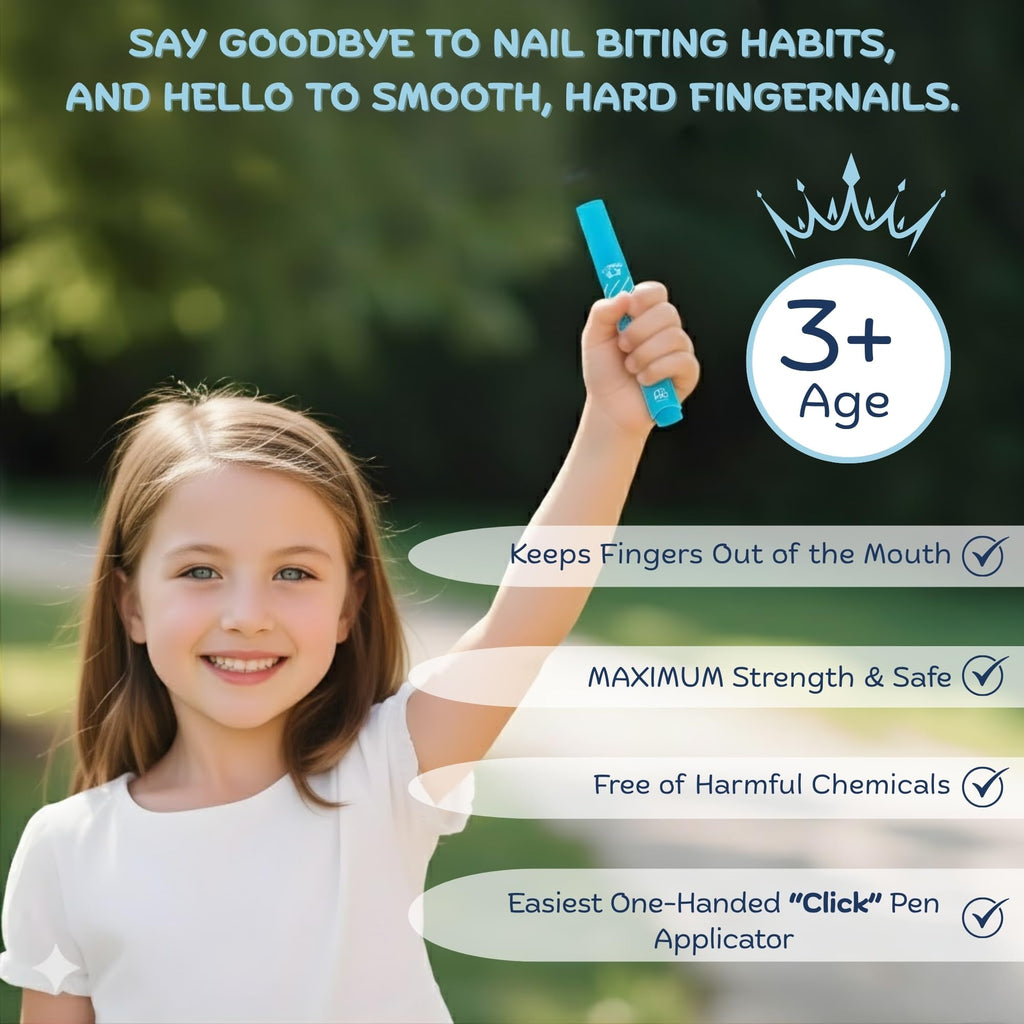 Nipit Honest10 Nail Biting Prevention Pen for Kids – 0.25 oz – USA Made