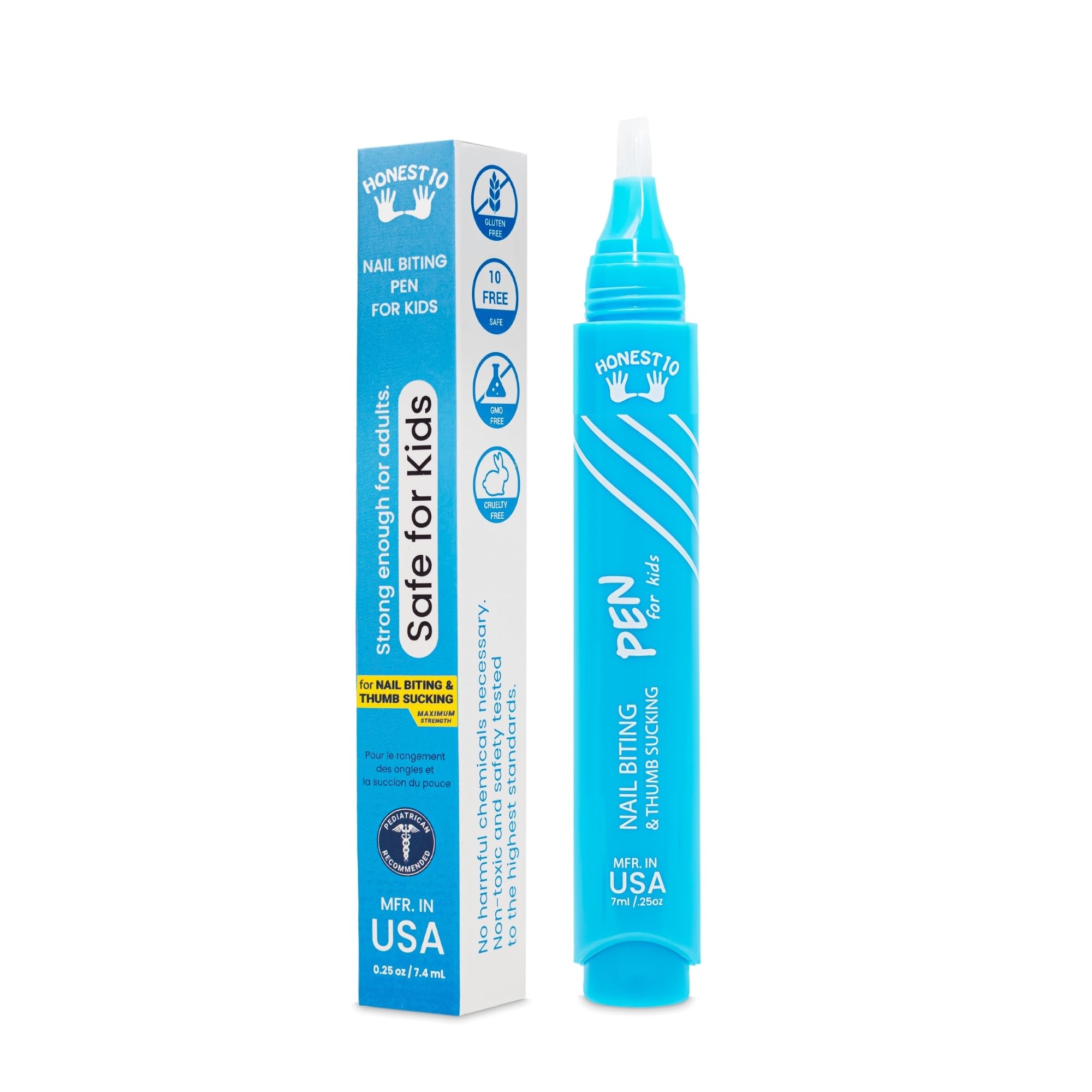 Nipit Honest10 Nail Biting Prevention Pen for Kids – 0.25 oz – USA Made