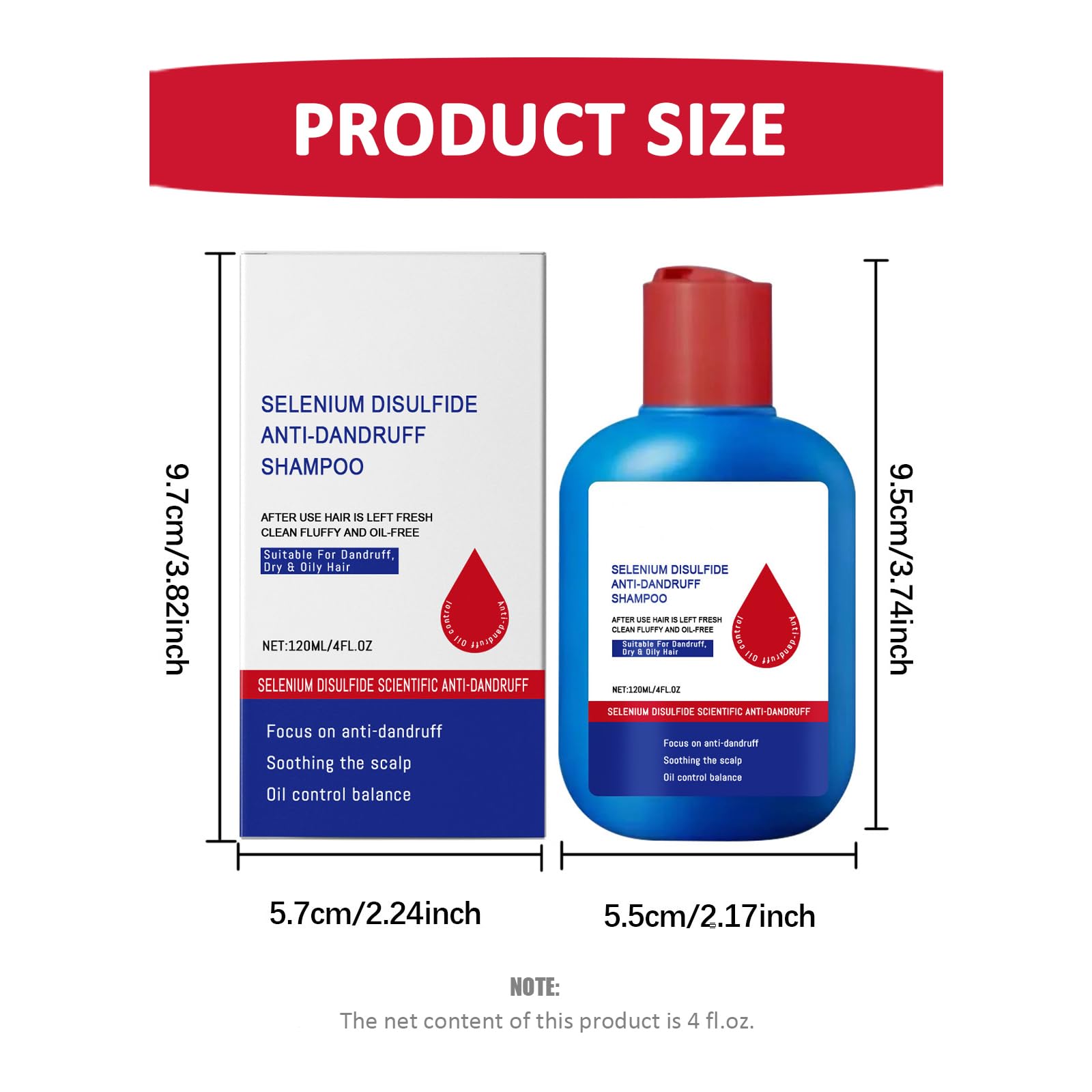 Nipori Anti-Dandruff Shampoo – Oil Control & Color-Protecting Hair Care (2 x 8 fl oz)