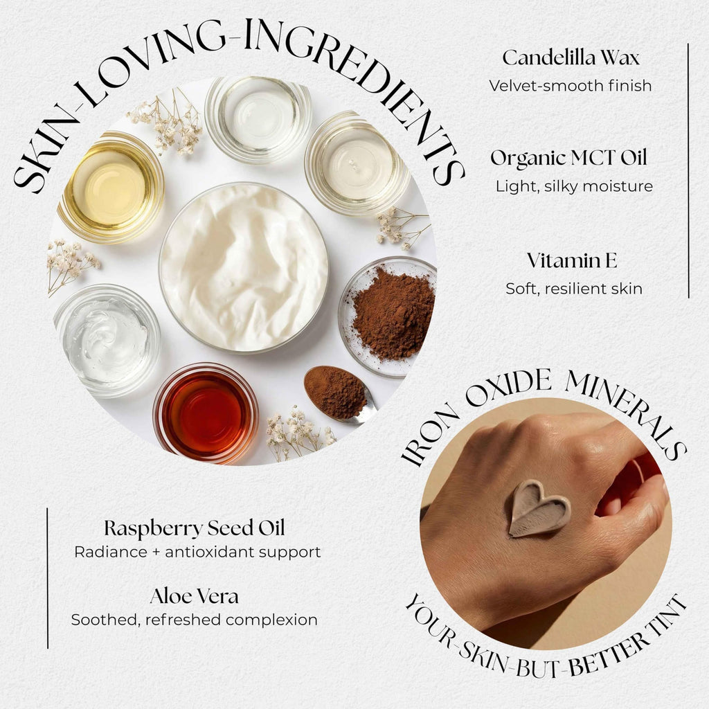 Niré Naturals Tinted Beef Tallow Sun Balm | Reef-Safe Mineral SPF