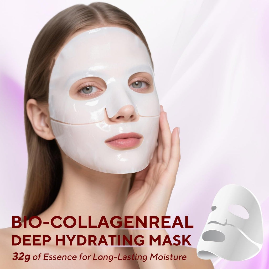 Nityrliv Bio-Collagen Real Deep Mask — 8-Pack Overnight Hydration