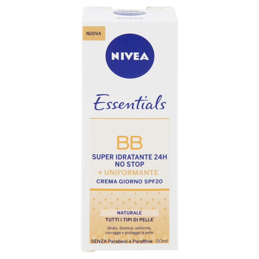 NIVEA 5-in-1 BB Cream Light Bundle – 2x50 ml with Jojoba Oil & Mineral Pigments